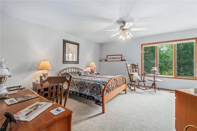 50 Churchill Dr, Bella Vista, AR 72715 - carpeted bedroom with ceiling fan