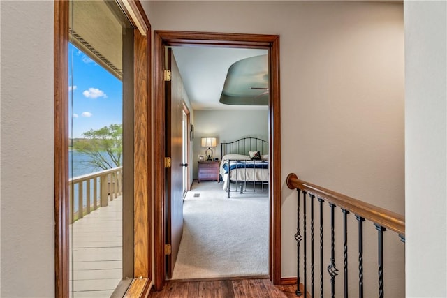 50 Churchill Dr, Bella Vista, AR 72715 - corridor featuring wood finished floors