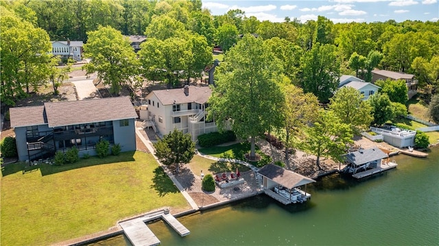50 Churchill Dr, Bella Vista, AR 72715 - aerial view of a nearby body of water