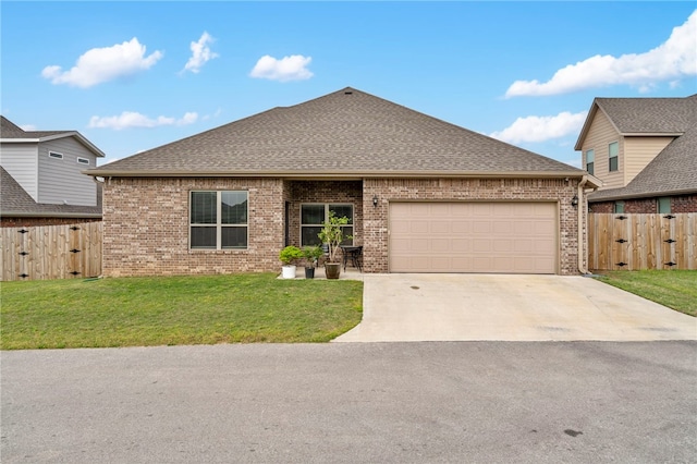 4311 SW Pawhuska St, Bentonville, AR 72713 - single story home with brick siding, an attached garage, driveway, and a gate