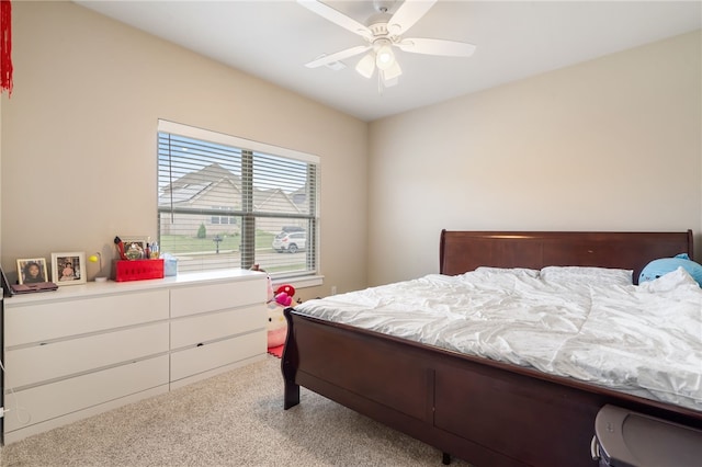 4311 SW Pawhuska St, Bentonville, AR 72713 - carpeted bedroom featuring ceiling fan