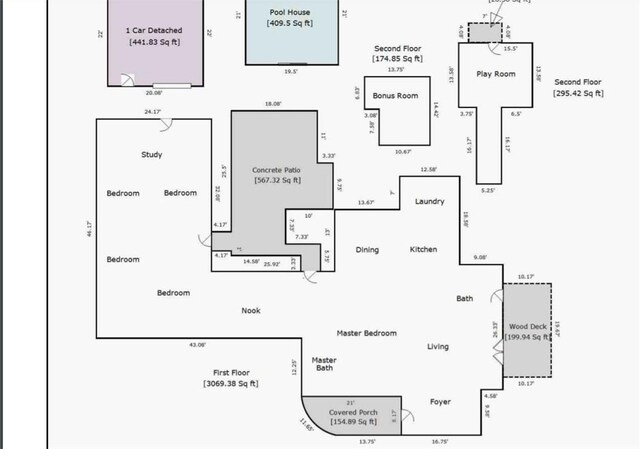 302 4th Ave, Gravette, AR 72736 - room layout