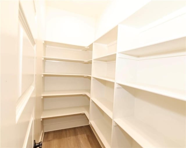 view of pantry