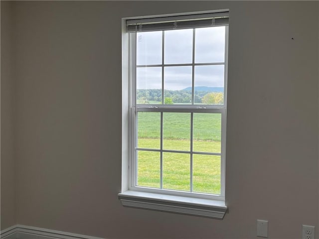 details with a mountain view