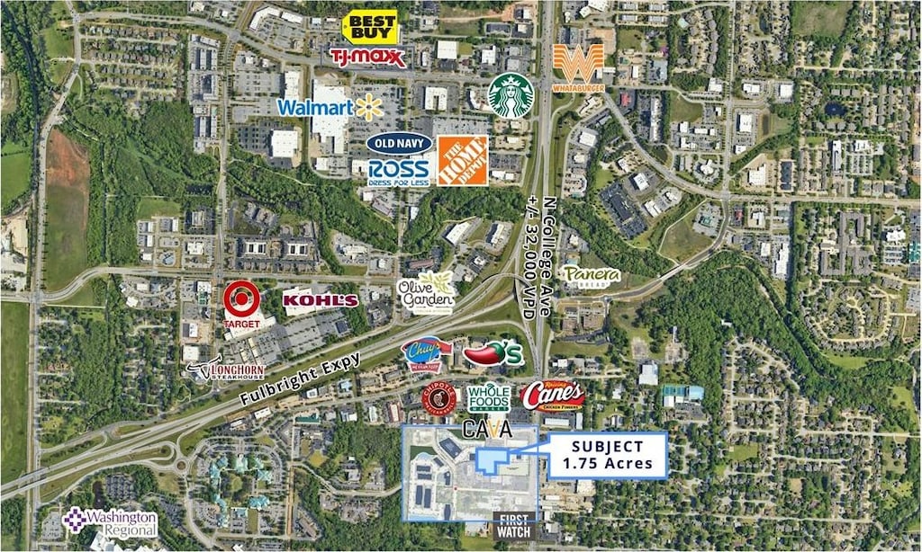 3373 N College Ave, Fayetteville, AR 72703
