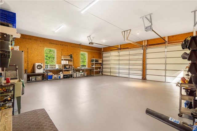 13248 N Old Wire Rd, Rogers, AR 72756 - garage with a garage door opener