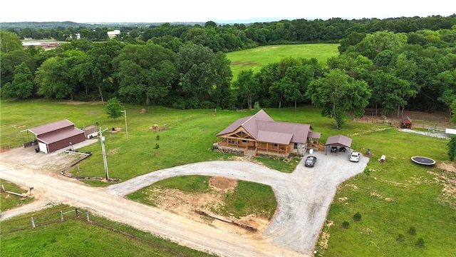 aerial view