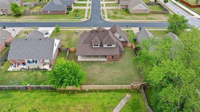 birds eye view of property featuring a residential view