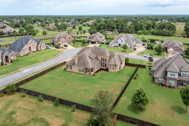 birds eye view of property featuring a residential view