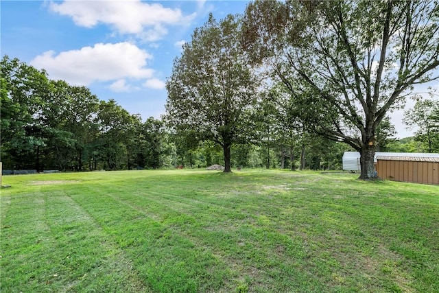 view of yard