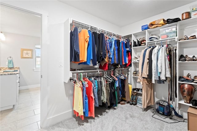 view of spacious closet