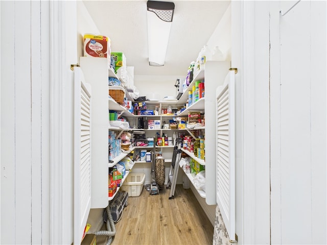 view of pantry