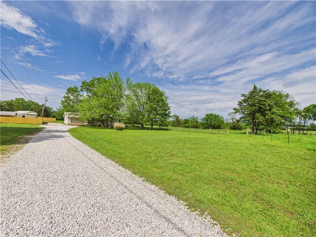 exterior space featuring driveway