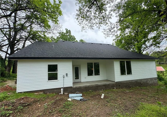 13537 Little Elm Rd, Farmington, AR 72730 - back of house featuring roof with shingles and a porch