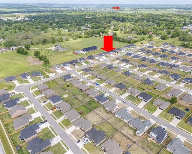 aerial view