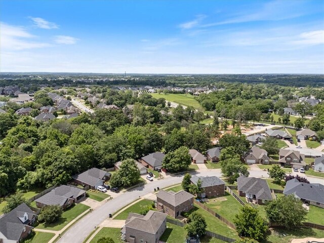 5213 S 62nd St, Rogers, AR 72758 - aerial perspective of suburban area