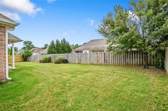 2306 SW Clover Ct, Bentonville, AR 72712 - view of yard with a fenced backyard