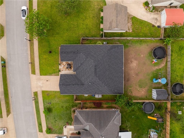 drone / aerial view