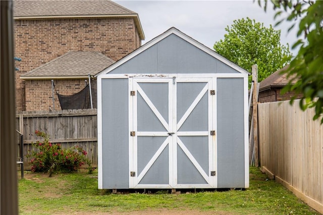 2915 N 15th Pl, Rogers, AR 72756 - view of shed with fence
