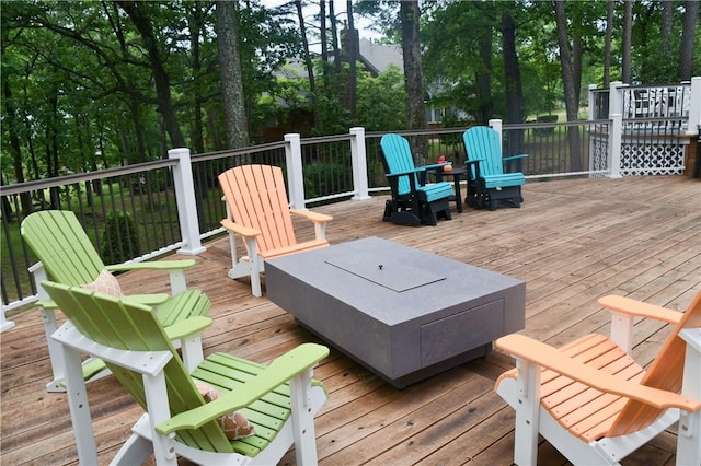 view of deck