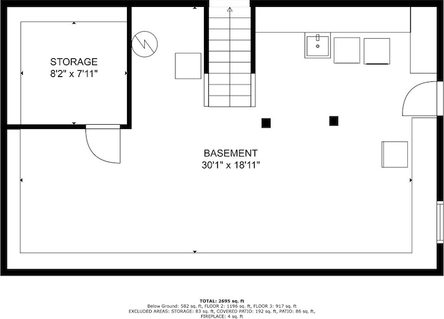 1100 N Lowell Rd, Springdale, AR 72784 - floor plan