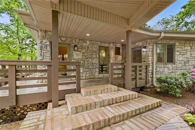 10 Spring Valley Dr, Bentonville, AR 72712 - exterior space featuring a wooden deck