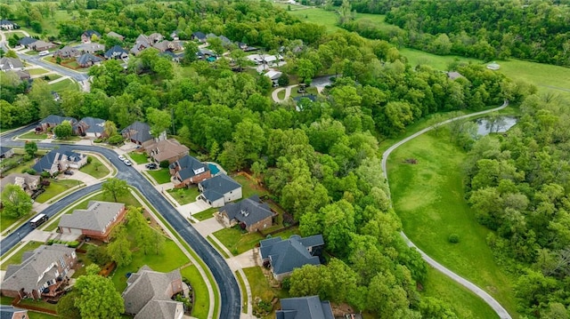 10 Spring Valley Dr, Bentonville, AR 72712 - bird's eye view with a residential view