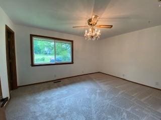 6 Briarwood Ln, Clarksville, AR 72830 - view of carpeted spare room