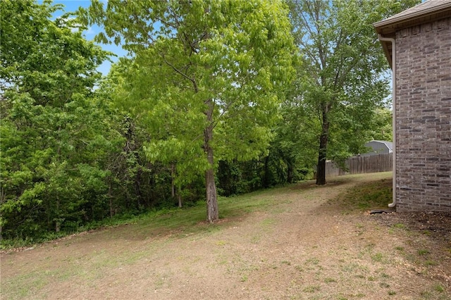 11003 David Ct, Siloam Springs, AR 72761 - view of yard featuring fence