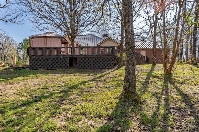 6431 Summer Shade, Van Buren, AR 72956 - view of yard with a deck