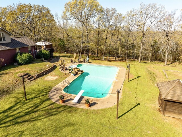6431 Summer Shade, Van Buren, AR 72956 - outdoor pool with a yard