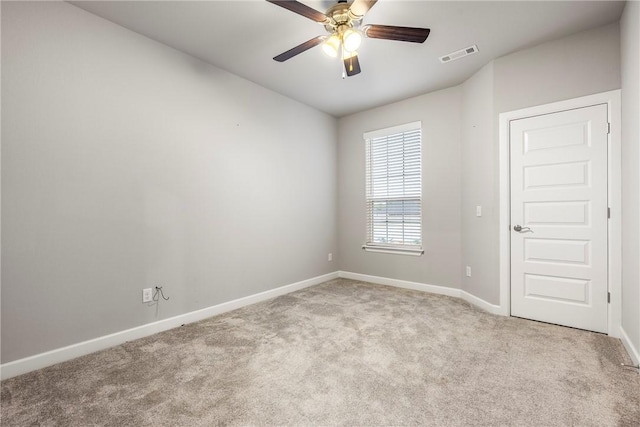 2109 Abbott Ln, Pea Ridge, AR 72751 - unfurnished room featuring carpet flooring, baseboards, and ceiling fan