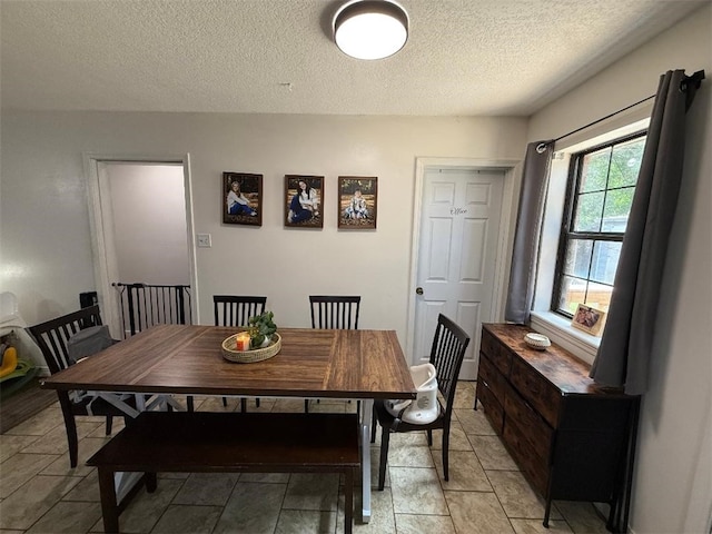 809 Walnut, Dardanelle, AR 72834 - dining area with a textured ceiling