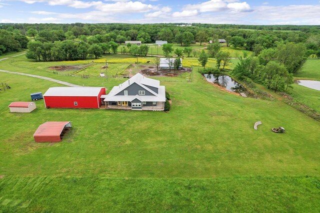 16000 Peterson Rd, Gentry, AR 72734 - drone / aerial view of a nearby body of water