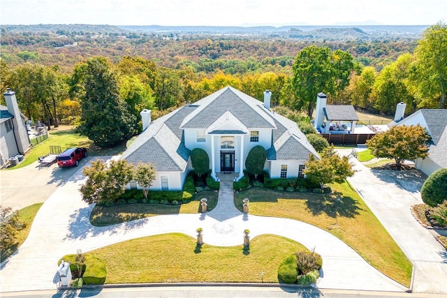 1800 Wheaton Trce, Fort Smith, AR 72908 - bird's eye view with a forest view