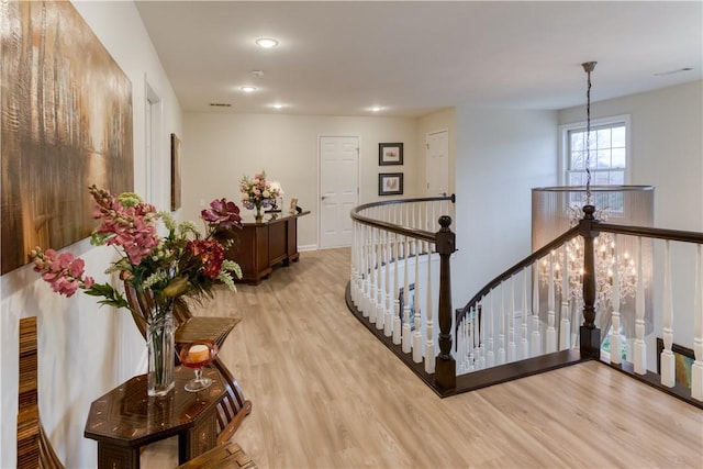 1800 Wheaton Trce, Fort Smith, AR 72908 - interior space with visible vents, wood finished floors, baseboards, and recessed lighting