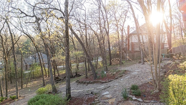 5008 Cliff Dr, Fort Smith, AR 72903 - view of yard with fence