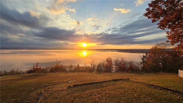 property view of water
