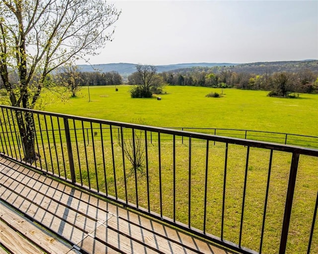 315 N Letitia Ave, Fayetteville, AR 72701 - balcony with a view of rural / pastoral area