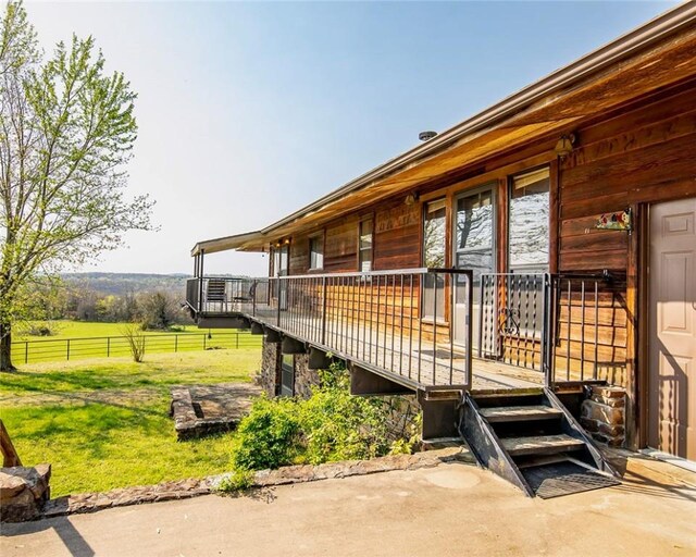315 N Letitia Ave, Fayetteville, AR 72701 - view of wooden deck