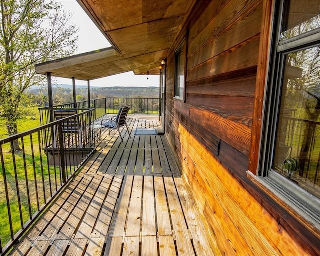 315 N Letitia Ave, Fayetteville, AR 72701 - view of wooden terrace