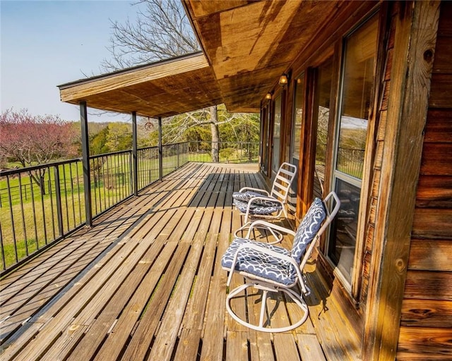 315 N Letitia Ave, Fayetteville, AR 72701 - view of wooden terrace