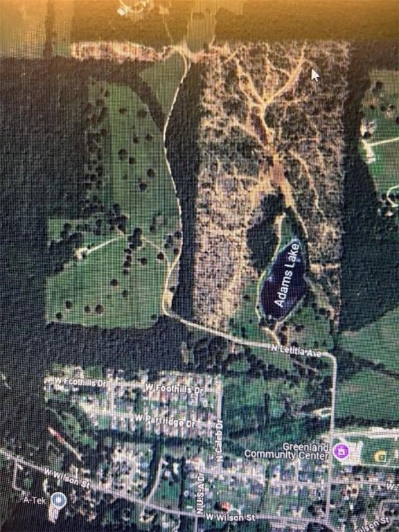 315 N Letitia Ave, Fayetteville, AR 72701 - aerial view of property's location