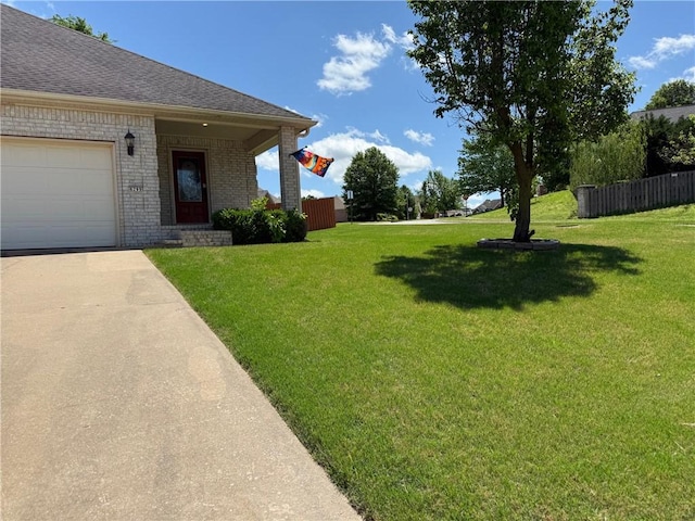6297/6299 W Milliken Bnd, Fayetteville, AR 72704 - view of yard with concrete driveway and fence
