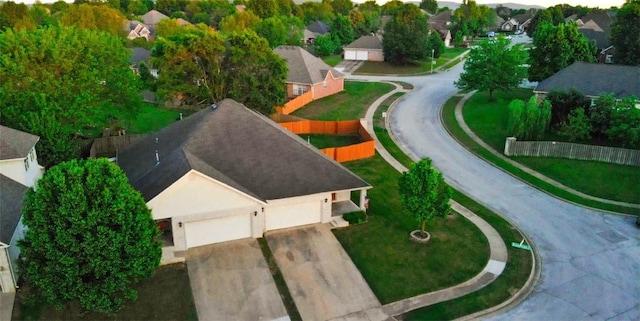 6297/6299 W Milliken Bnd, Fayetteville, AR 72704 - birds eye view of property with a residential view