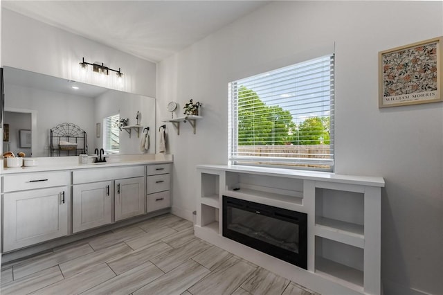 142 N Sheep Dog Ave, Farmington, AR 72730 - bathroom featuring plenty of natural light and vanity