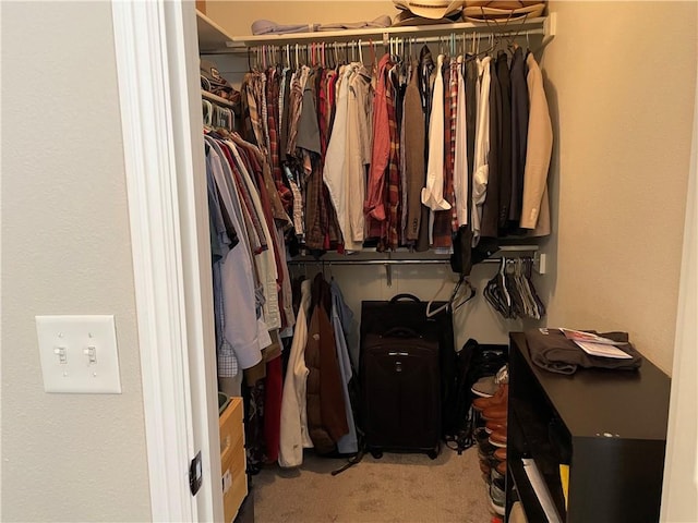814 Irelan St, Lowell, AR 72745 - walk in closet featuring carpet