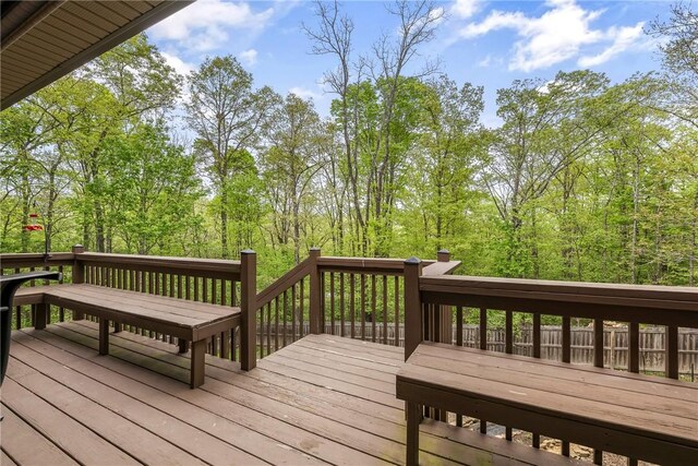 8 Eddy Ln, Bella Vista, AR 72715 - view of deck