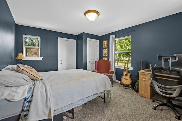 101 Carter Ln, Elkins, AR 72727 - bedroom featuring light colored carpet
