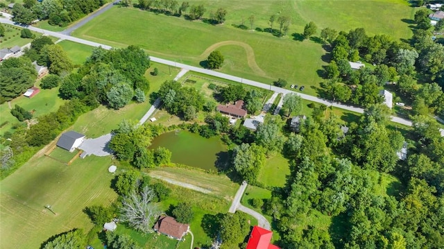 101 Carter Ln, Elkins, AR 72727 - bird's eye view featuring a water view